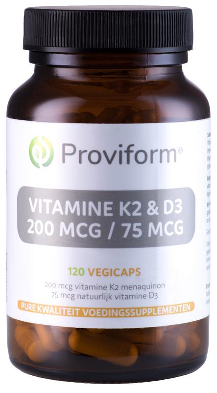 Proviform Vitamine K2 200Mcg & D3 75Mcg