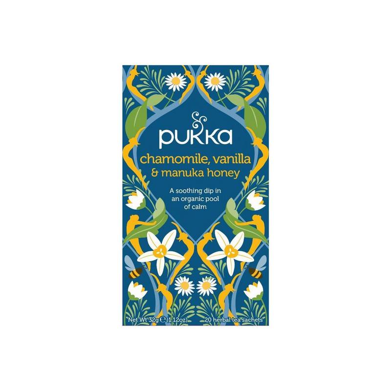 Pukka Chamomile Vanillemanuka Honing Bio