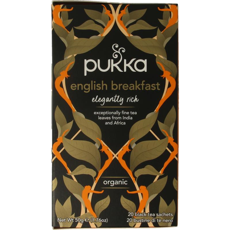 Pukka English Breakfast Bio