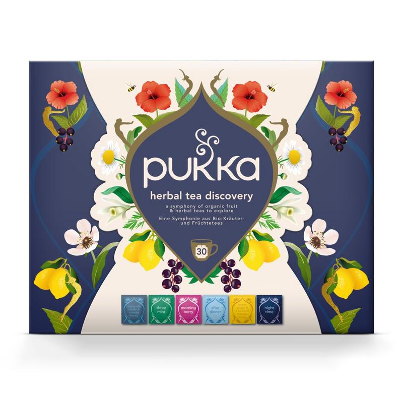 Pukka Herbal & Green Tea Collection Bio