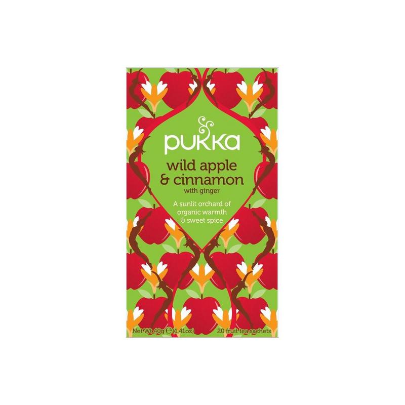 Pukka Wild Apple & Cinnamon Bio