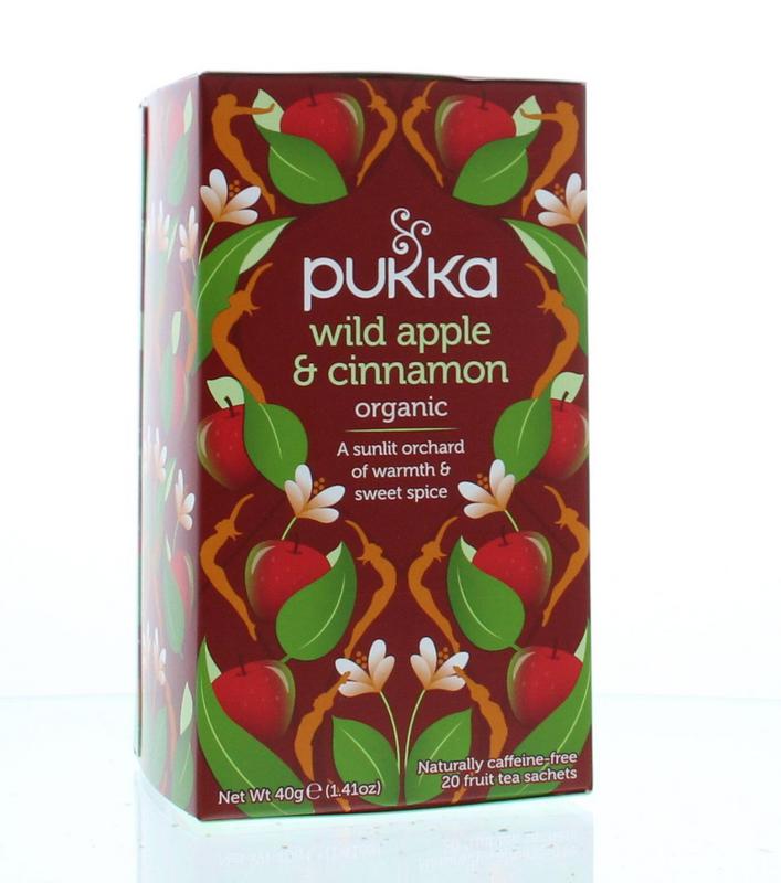 Pukka Wild Apple & Cinnamon Bio