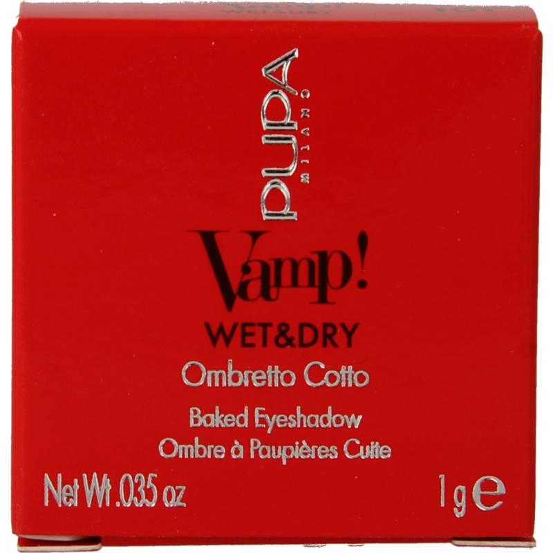 Pupa Vamp! Wet & Dry Eyeshadow 101