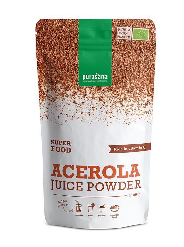 Purasana Acerola Poeder Vegan Bio