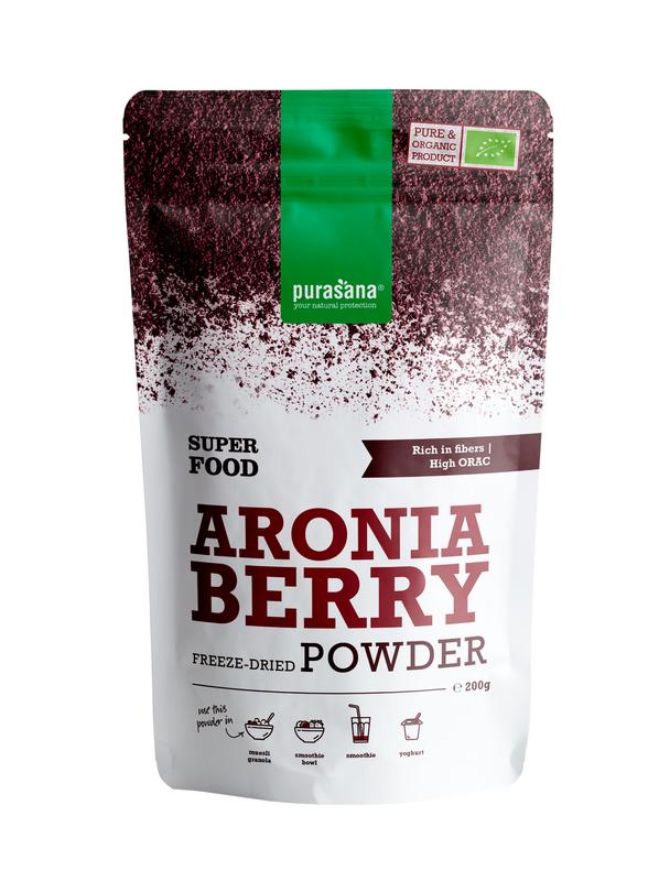 Purasana Aronia Appelbespoeder Vegan Bio
