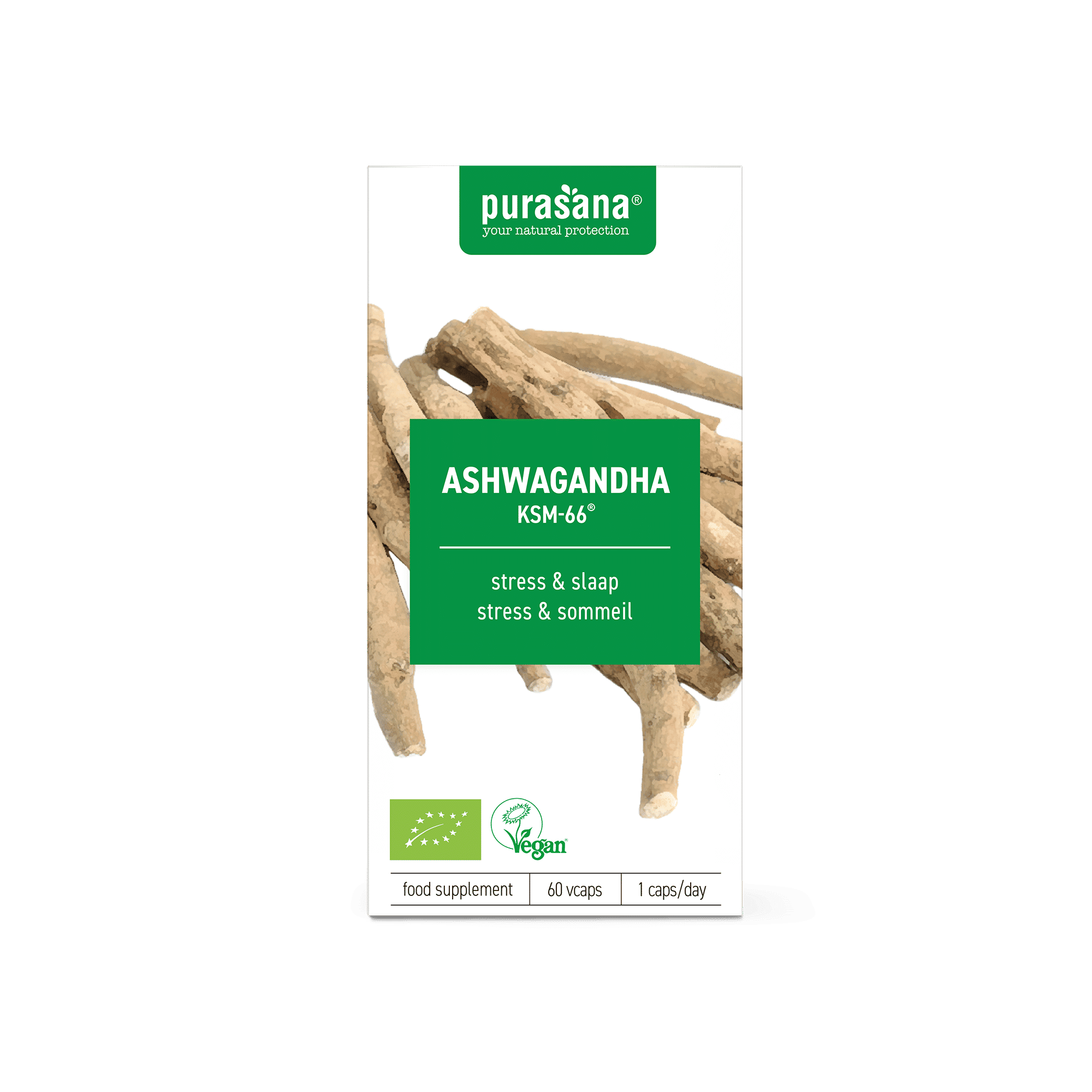 Purasana Ashwagandha Ksm-66 Vegan Bio