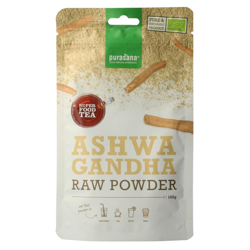 Purasana Ashwagandha Poeder Vegan Bio