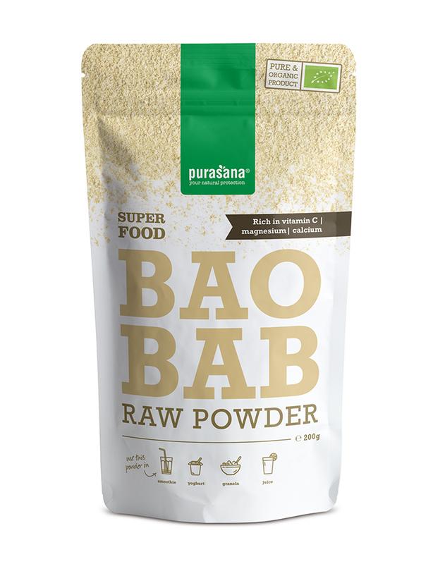 Purasana Baobab Poeder Vegan Bio