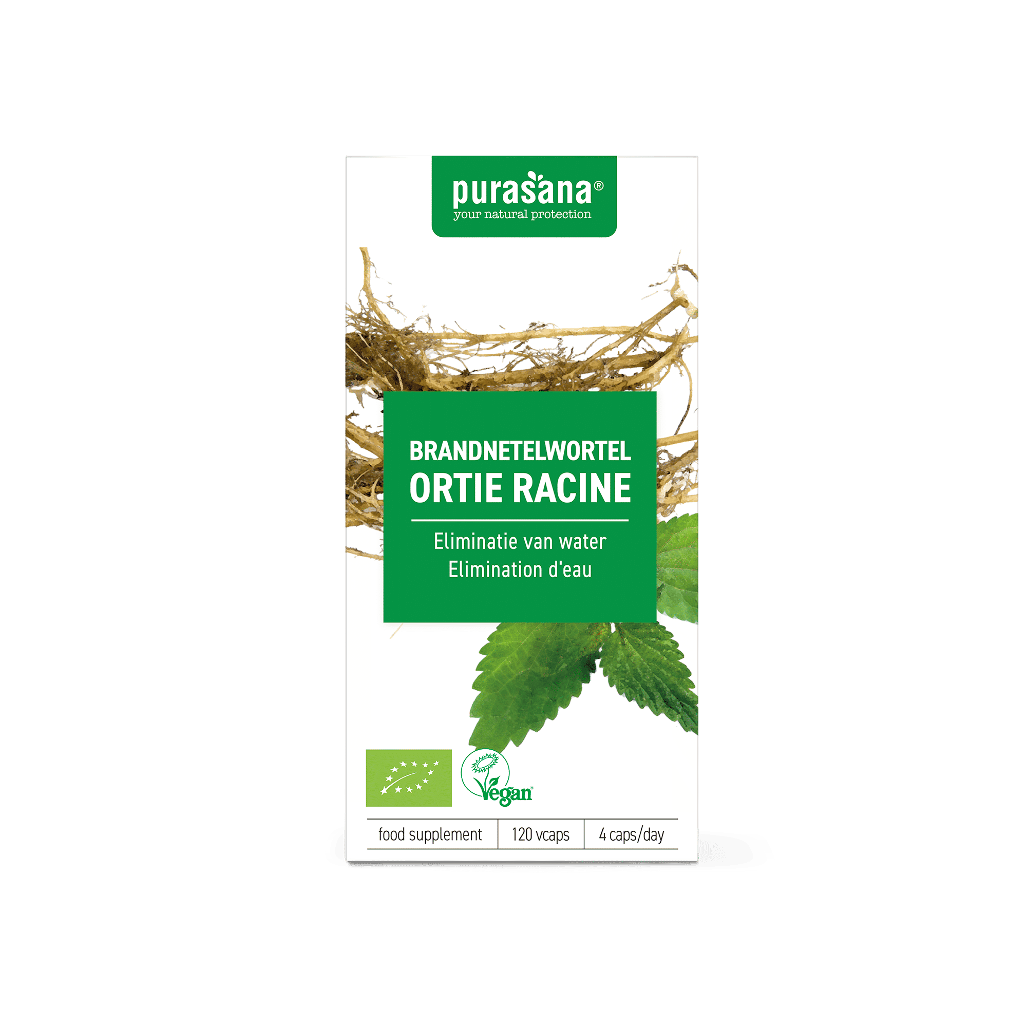 Purasana Brandnetelwortel Vegan Bio
