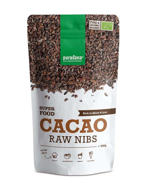 Purasana Cacao Nibs Vegan Bio