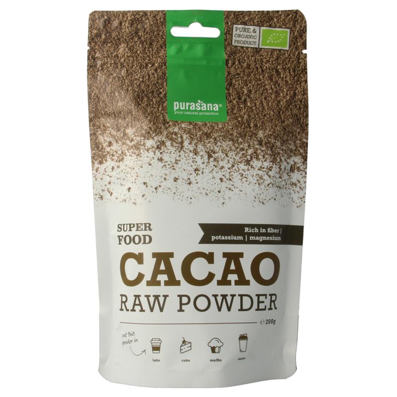 Purasana Cacao Poeder Vegan Bio