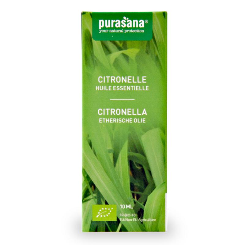Purasana Citronella Olie Bio