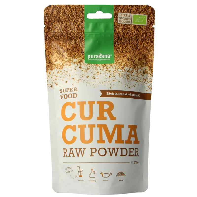 Purasana Curcuma Poeder Vegan Bio