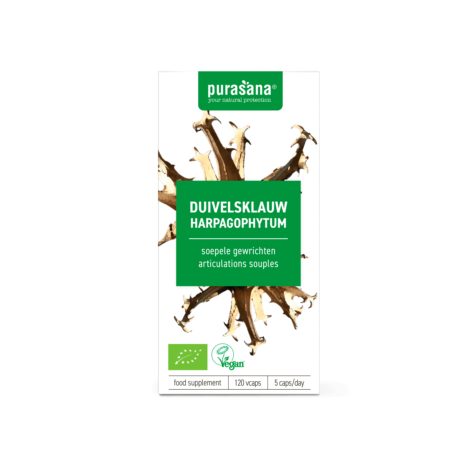 Purasana Duivelsklauw Vegan Bio