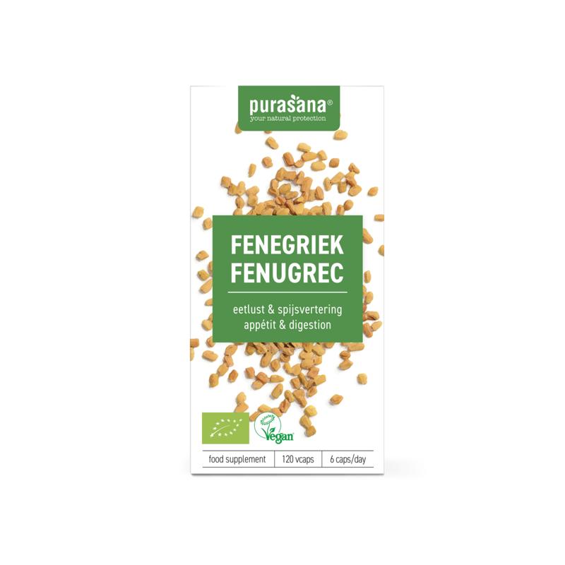 Purasana Fenegriek Vegan Bio