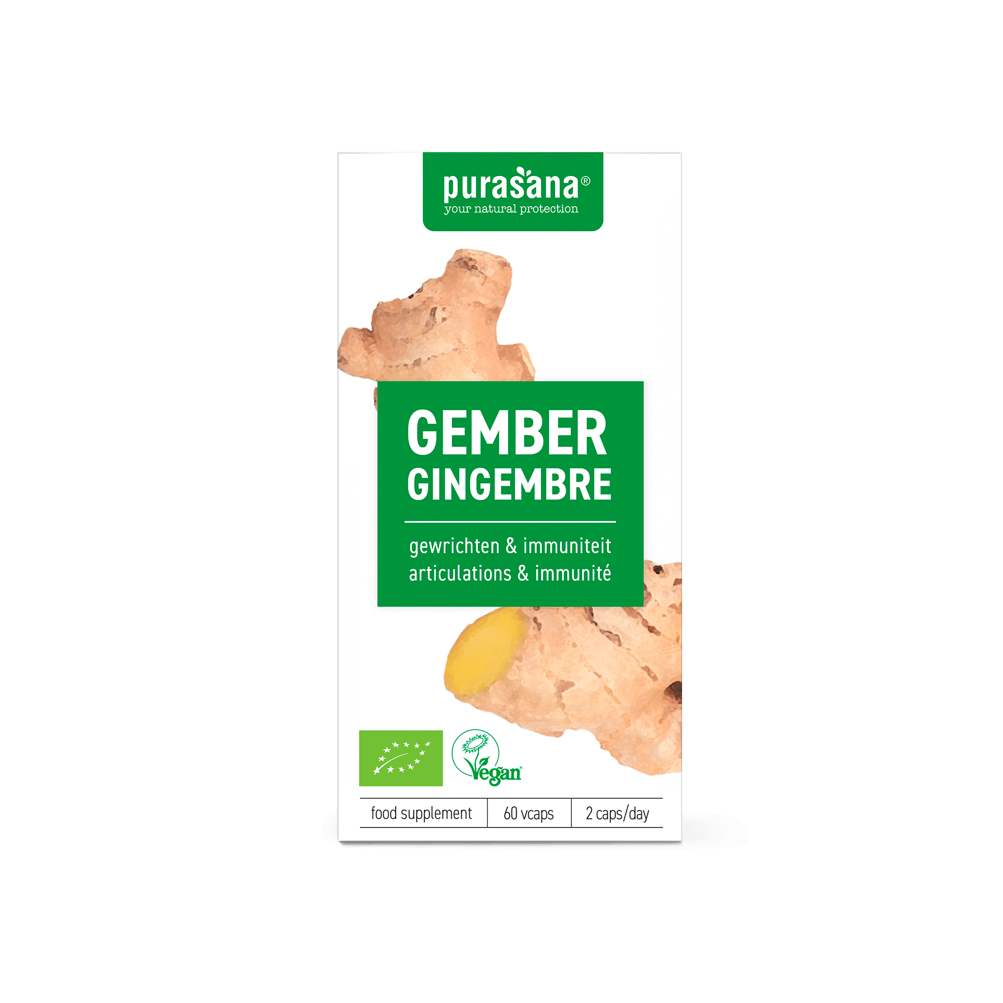 Purasana Gember Vegan Bio