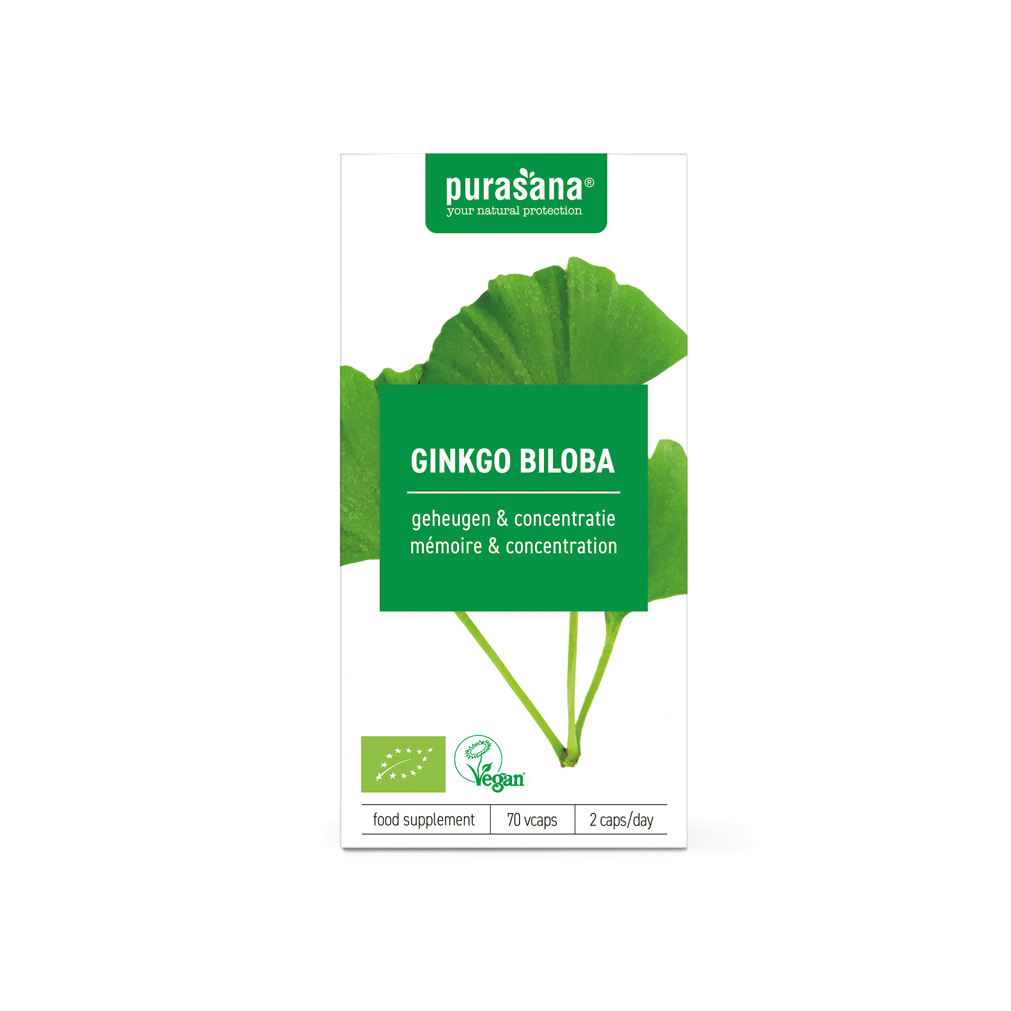 Purasana Ginkgo Biloba Vegan Bio