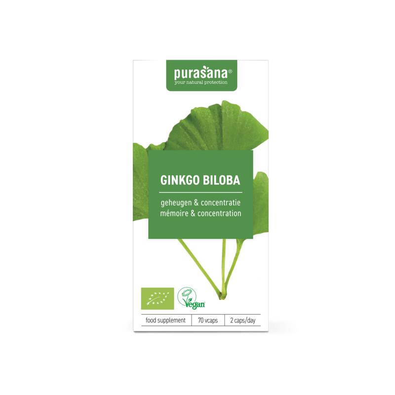 Purasana Ginkgo Biloba Vegan Bio