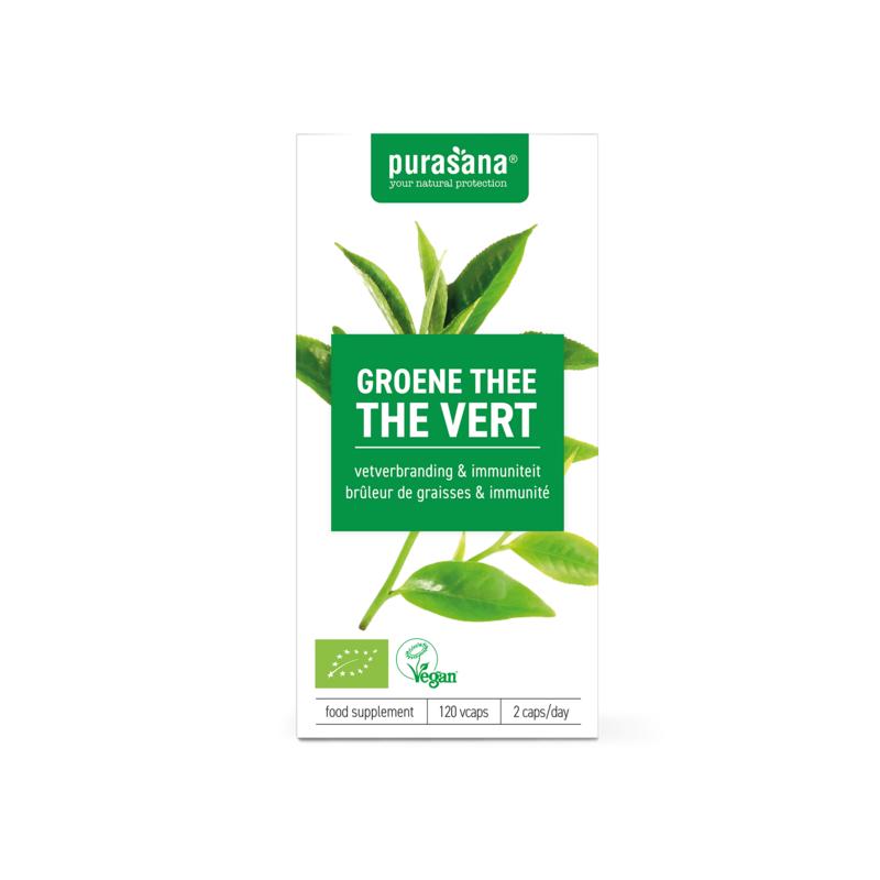 Purasana Groene Thee Vegan Bio