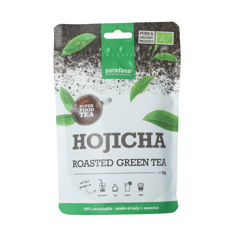 Purasana Hojicha Thee Poeder Vegan Bio