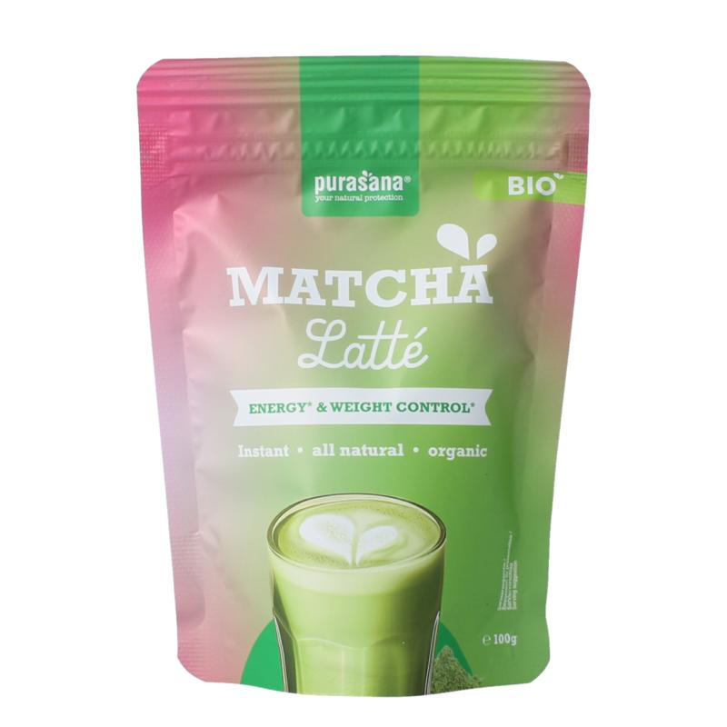 Purasana Instant Matcha Latte Bio