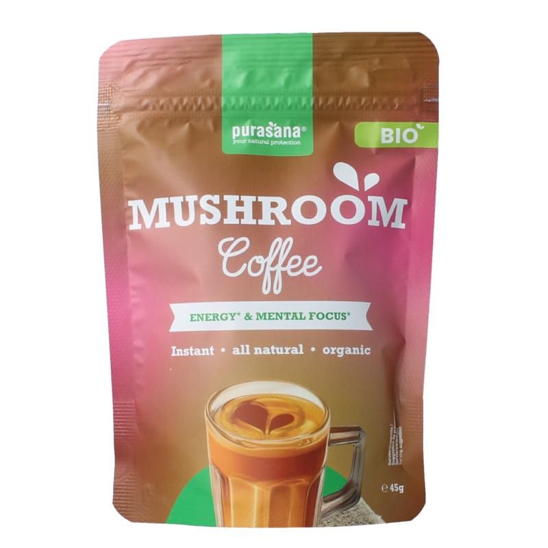 Purasana Instant Mushroom Coffee Bio