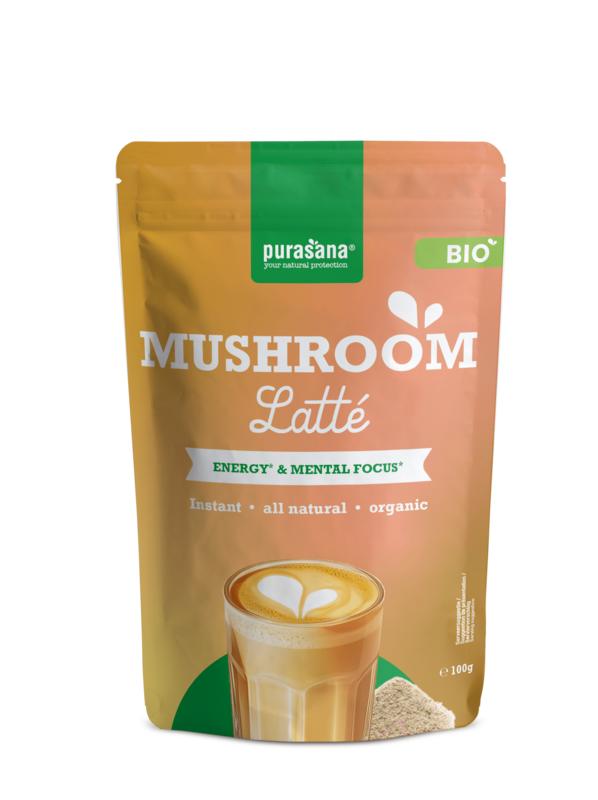 Purasana Instant Mushroom Latte Bio
