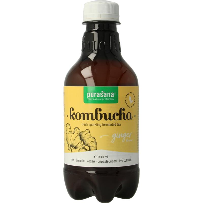 Purasana Kombucha Gember Vegan Bio