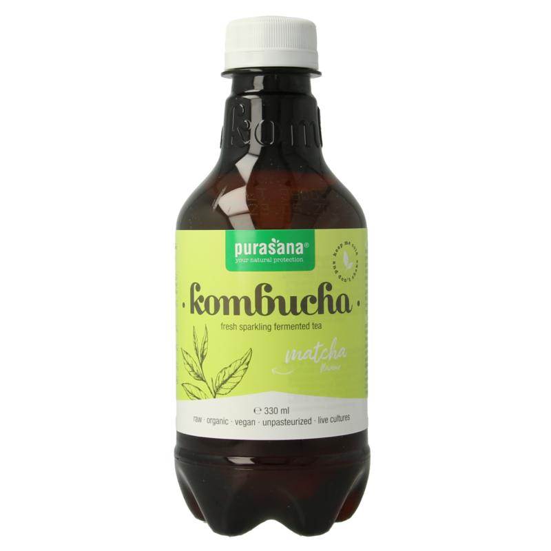 Purasana Kombucha Matcha Vegan Bio