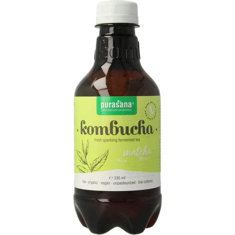 Purasana Kombucha Matcha Vegan Bio