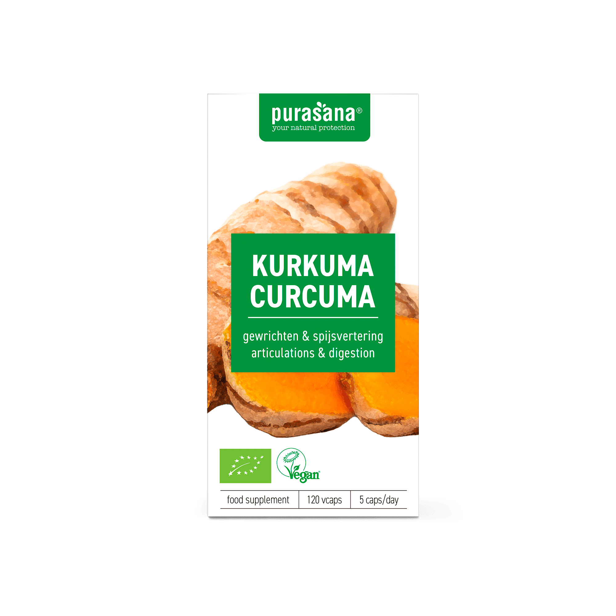 Purasana Kurkuma Vegan Bio