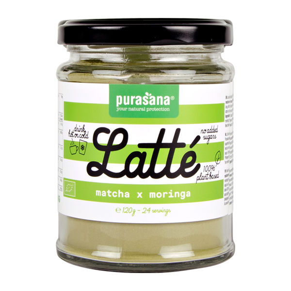 Purasana Latte Matcha Moringa Vegan Bio