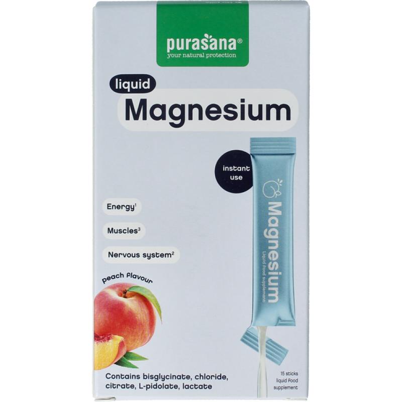 Purasana Magnesium Liquid Gelstick 10Ml
