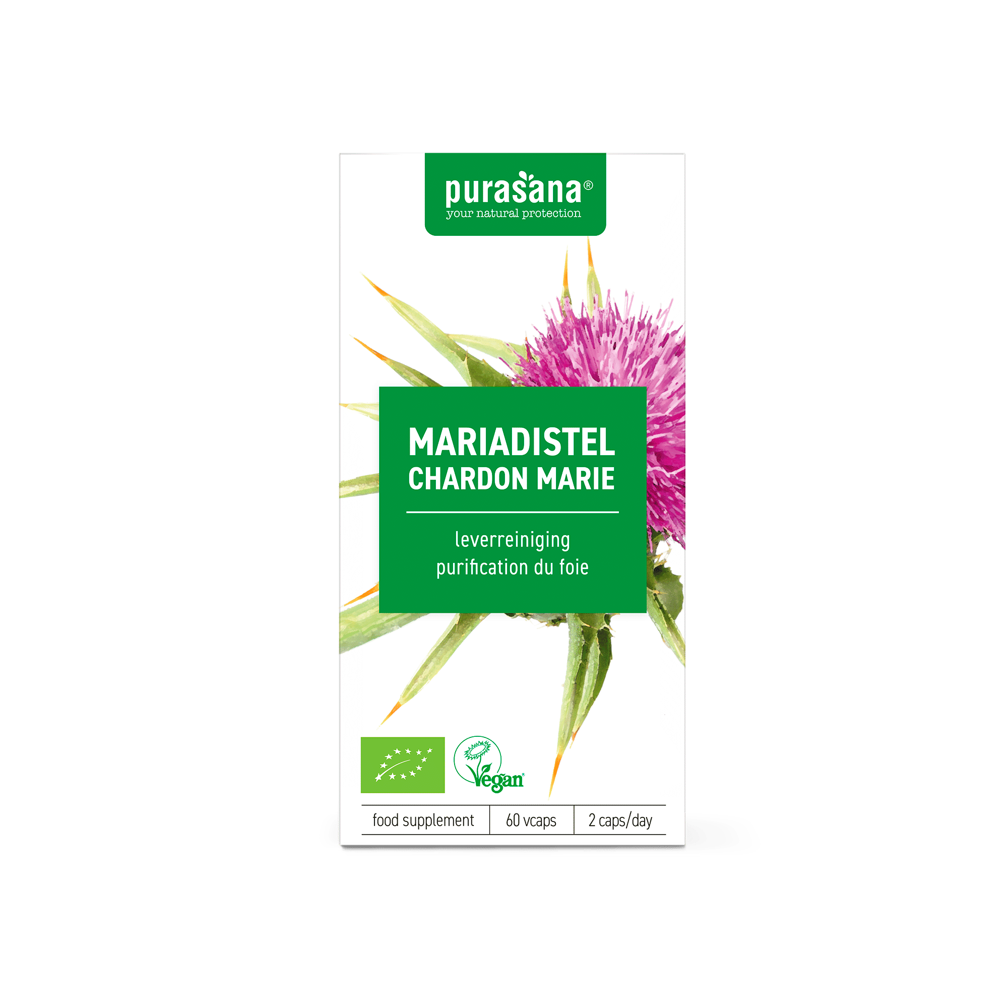 Purasana Mariadistel Vegan Bio