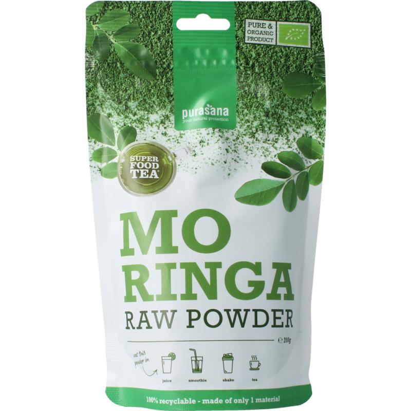 Purasana Moringa Poeder Vegan Bio