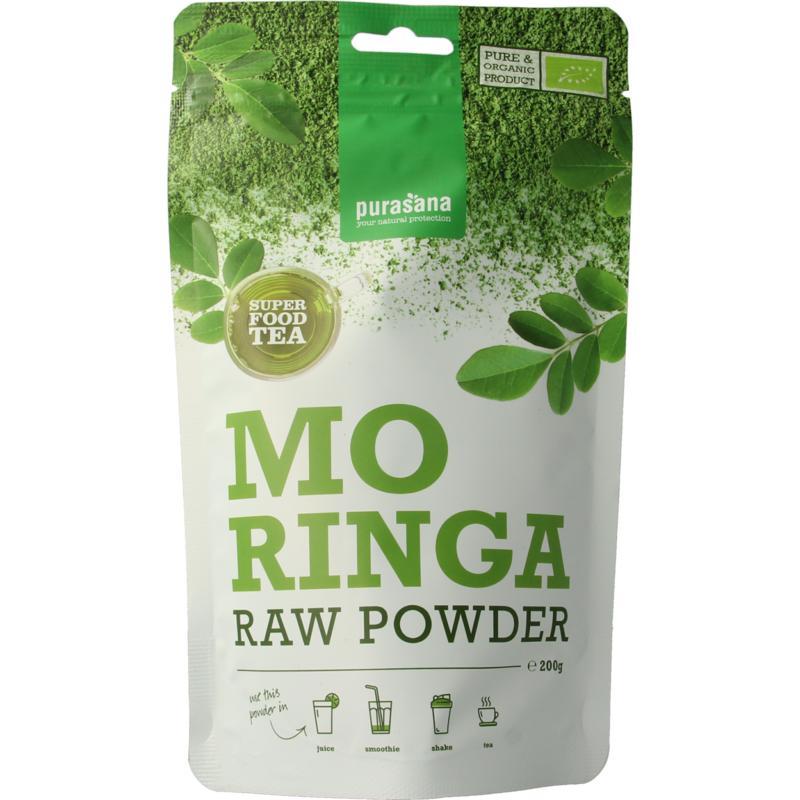 Purasana Moringa Poeder Vegan Bio