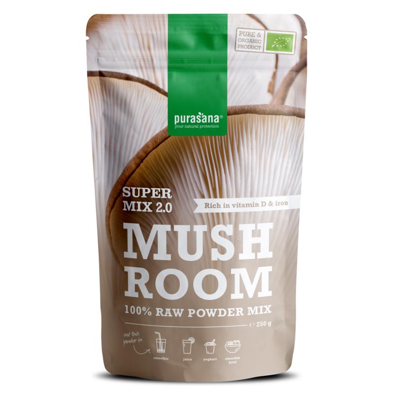 Purasana Mushroom Mix 2.0 Vegan Bio