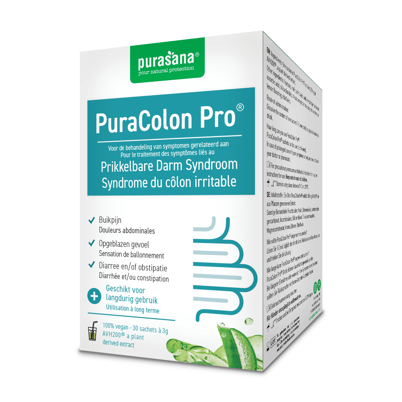 Purasana Puracolon Pro Prikkelbare Darm Syndroom Sachets