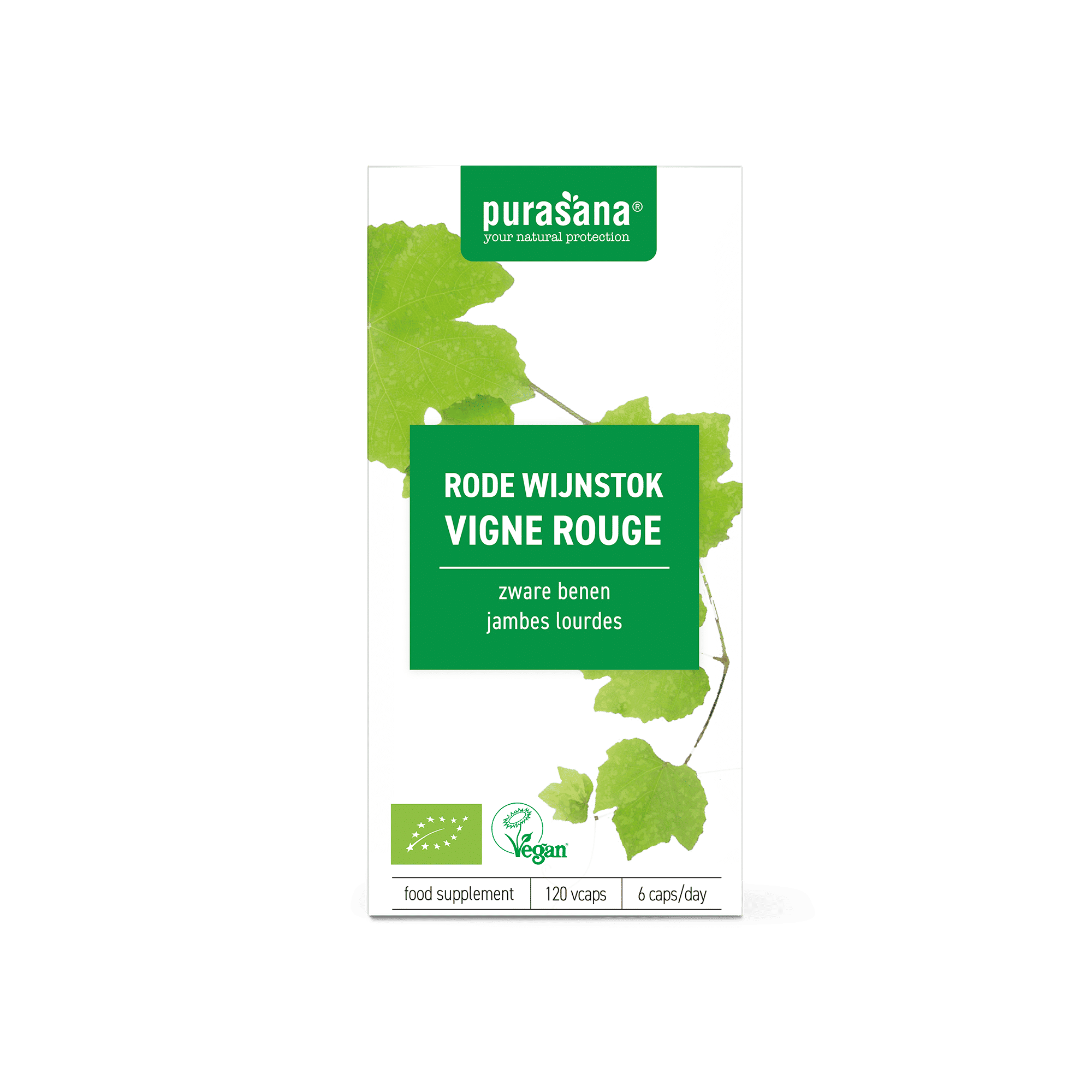 Purasana Rode Wijnstok Vegan Bio