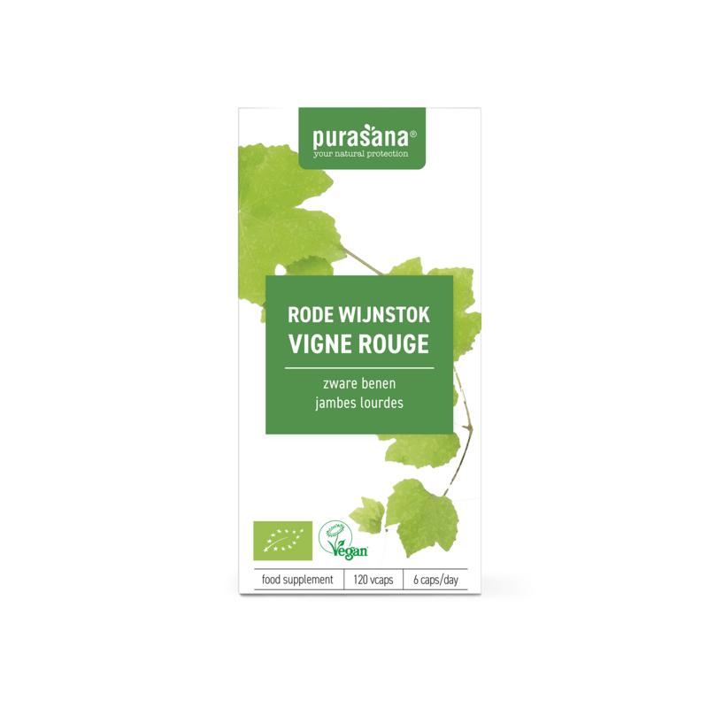 Purasana Rode Wijnstok Vegan Bio