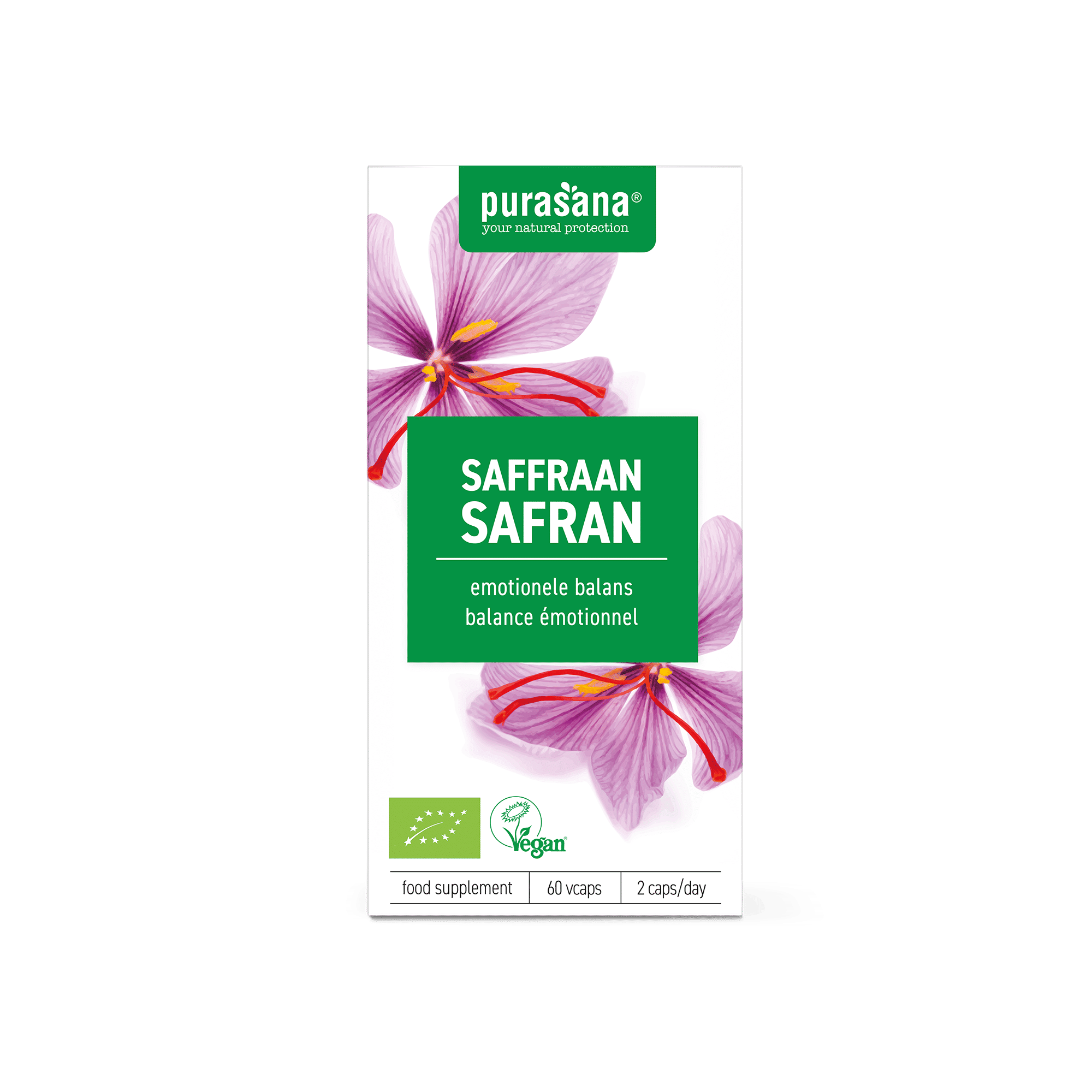 Purasana Saffraan Vegan Bio