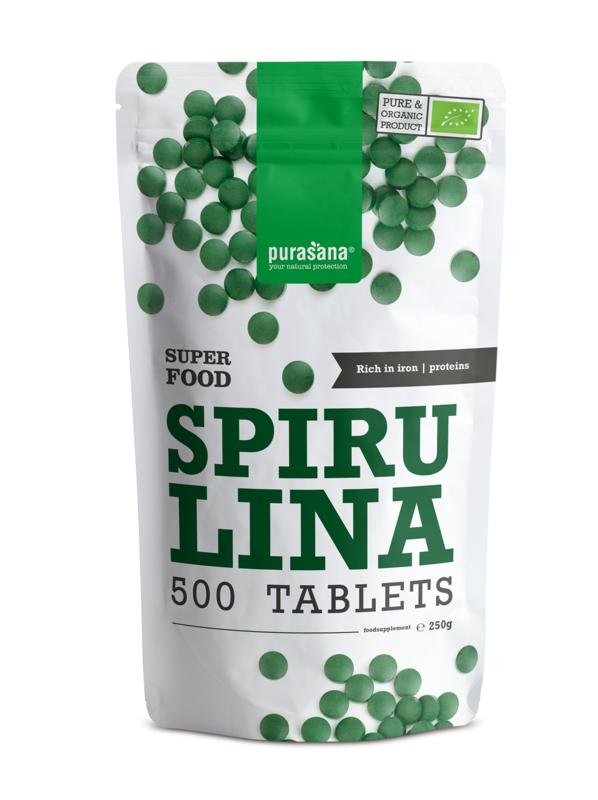 Purasana Spirulina 500Mg Bio