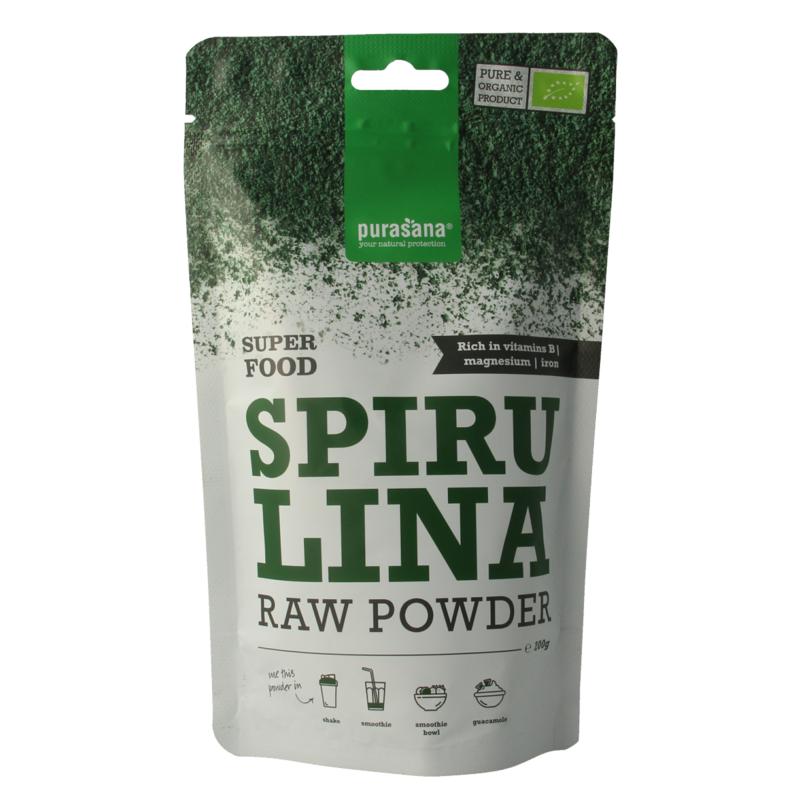 Purasana Spirulina Poeder Vegan Bio