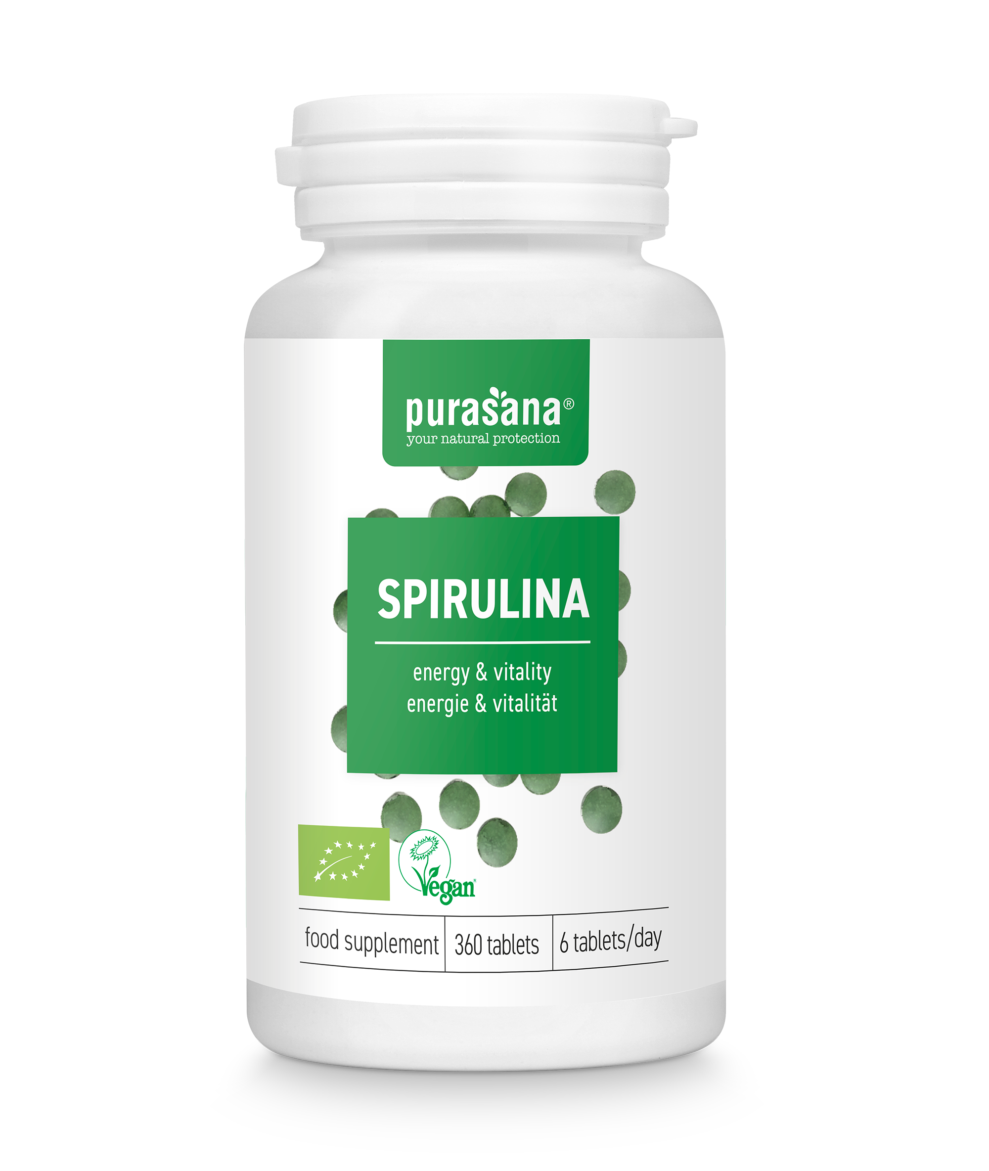 Purasana Spirulina Vegan Bio