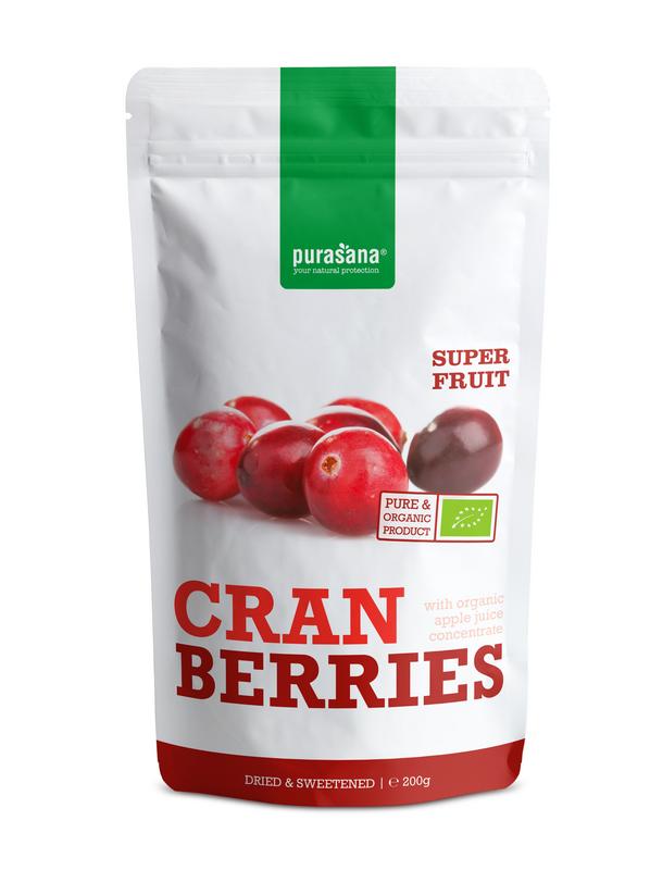 Purasana Veenbessencranberries Vegan Bio