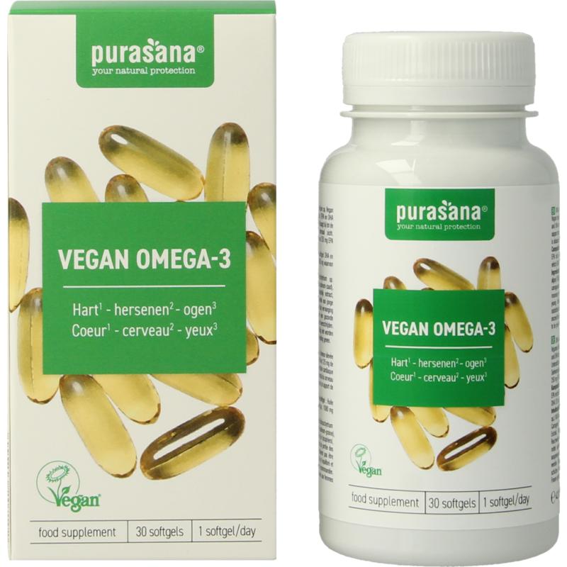 Purasana Vegan Omega-3 Algenolie