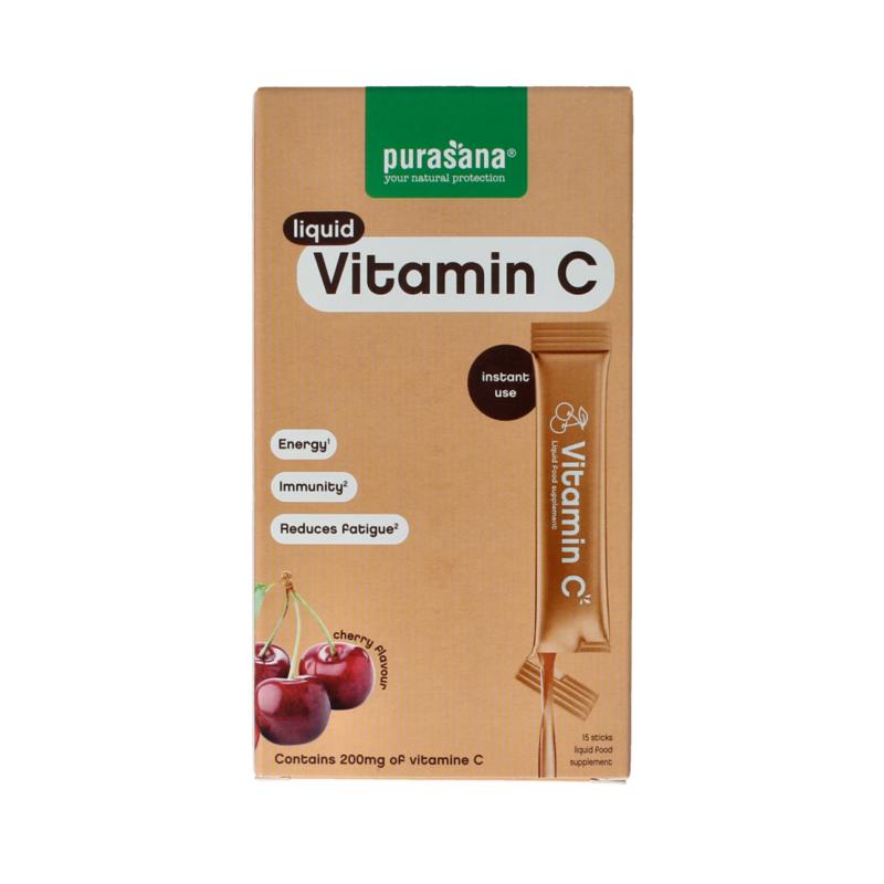 Purasana Vitamin C Liquid Gelstick 10Ml