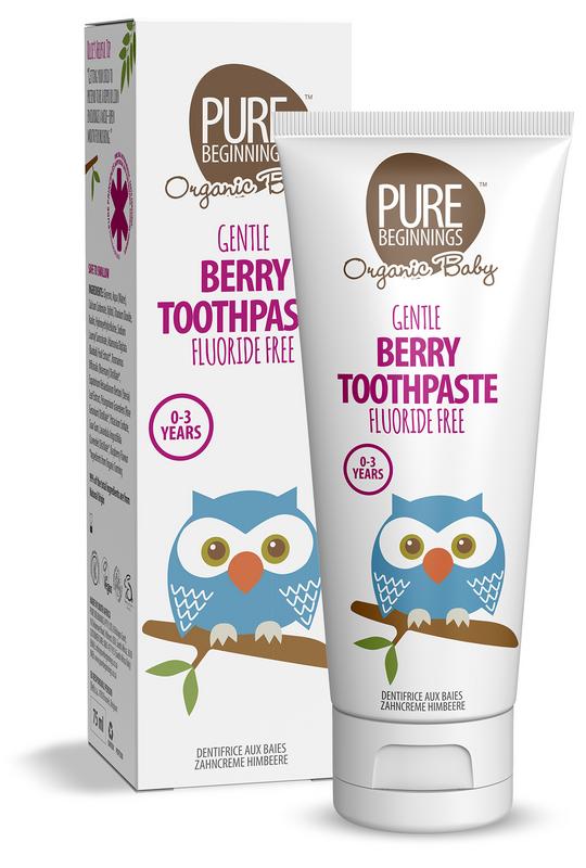 Pure Beginnings Berry Toothpaste With Xylitol