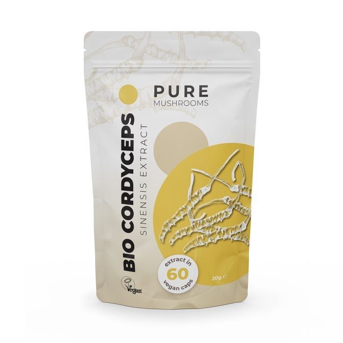 Pure Mushrooms Cordyceps Paddenstoel Extract Bio