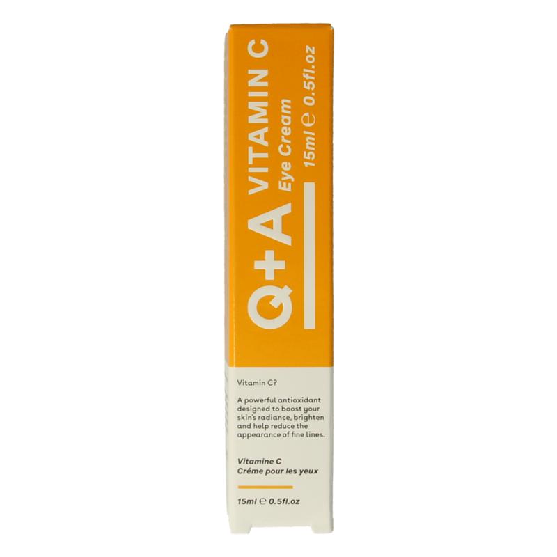 Q+A Vitamine C Eye Cream